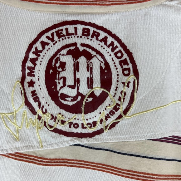 Tupac Shakur Makavelli Brand Polo-Style Shirt, Size Large, Mens - Picture 7 of 9